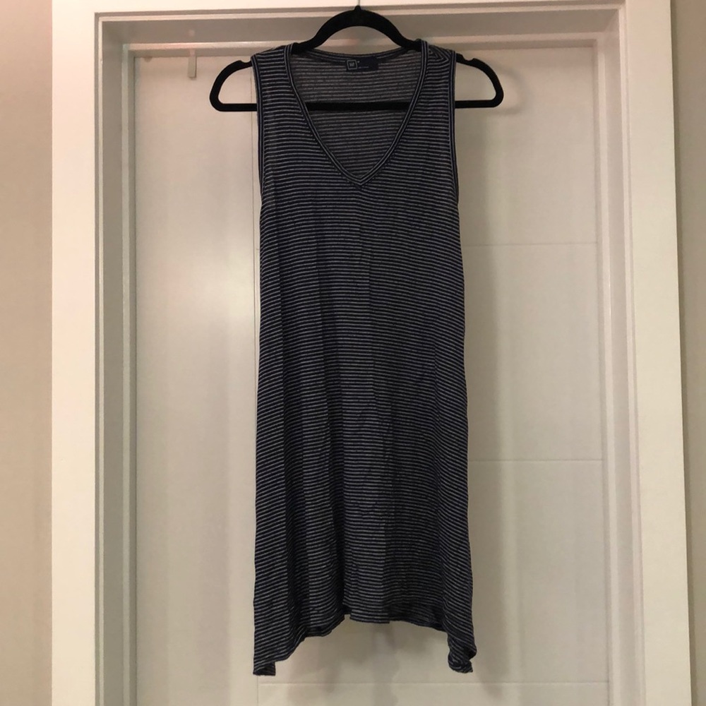 Navy cotton dress
